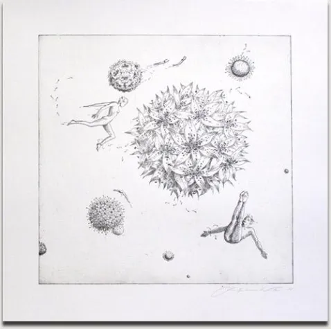 Bild: Zeitgenössische Graphik Ausstellung in Köln