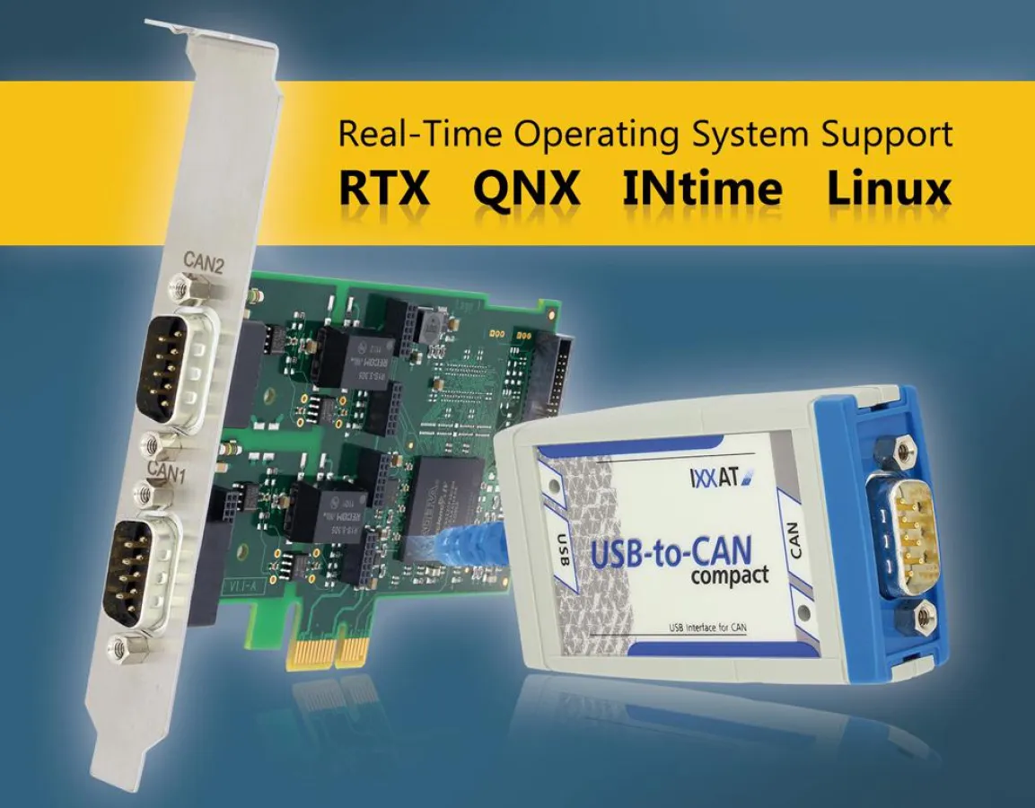 ECI-Treiber für QNX, INtime, RTX und Linux