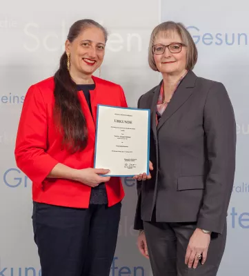 Bild: Prof. Dr. Annegret Horbach (Frankfurt UAS) wird Honorarprofessorin an der PH Schwäbisch Gmünd