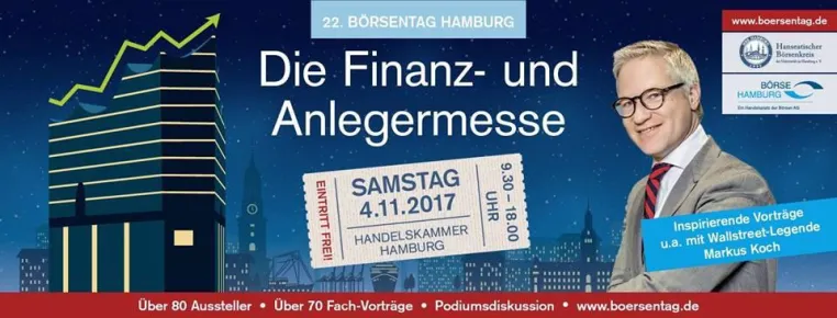 Börse zum Anfassen – 22. Börsentag Hamburg Bild: Börse zum Anfassen – 22. Börsentag Hamburg