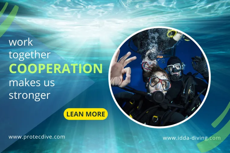 ProTec startet neue Kooperation mit Dirk Wondrak's International Discovery Diving Association Bild: ProTec startet neue Kooperation mit Dirk Wondrak's International Discovery Diving Association