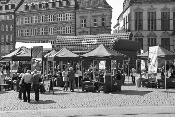 Bild: Auftakt der Jacobs Krönung Tour 2010 in Rostock