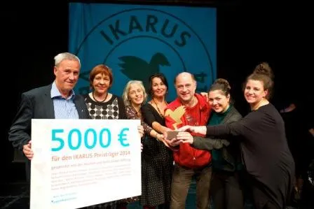 Bild: „Spaghettihochzeit“ vom ATZE Musiktheater erhält den IKARUS 2014