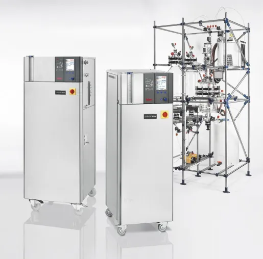 Bild: Huber präsentiert vier neue Unistat Temperiersysteme für Forschung und Produktion
