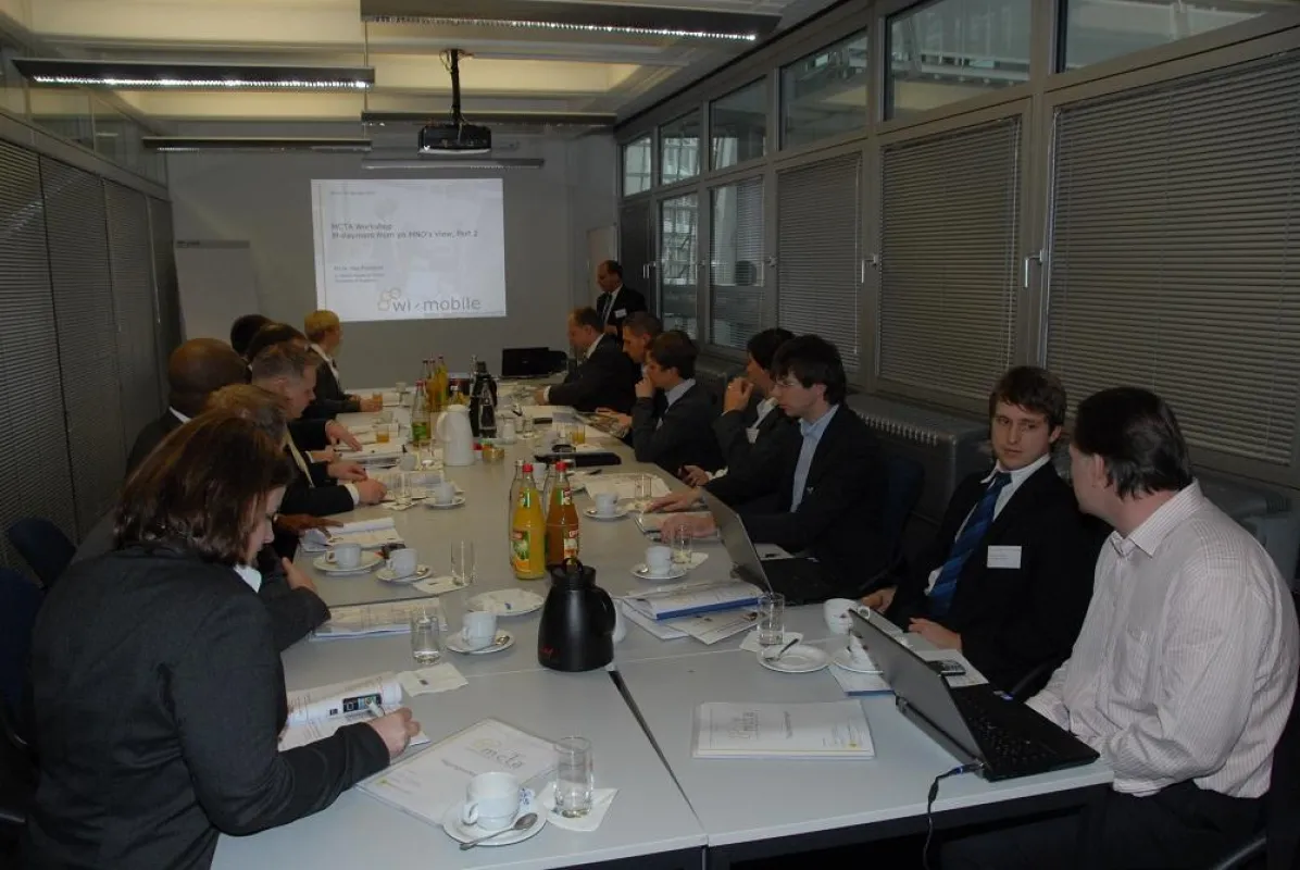 Workshop-Programm auf der 12. Konferenz MCTA in Berlin
