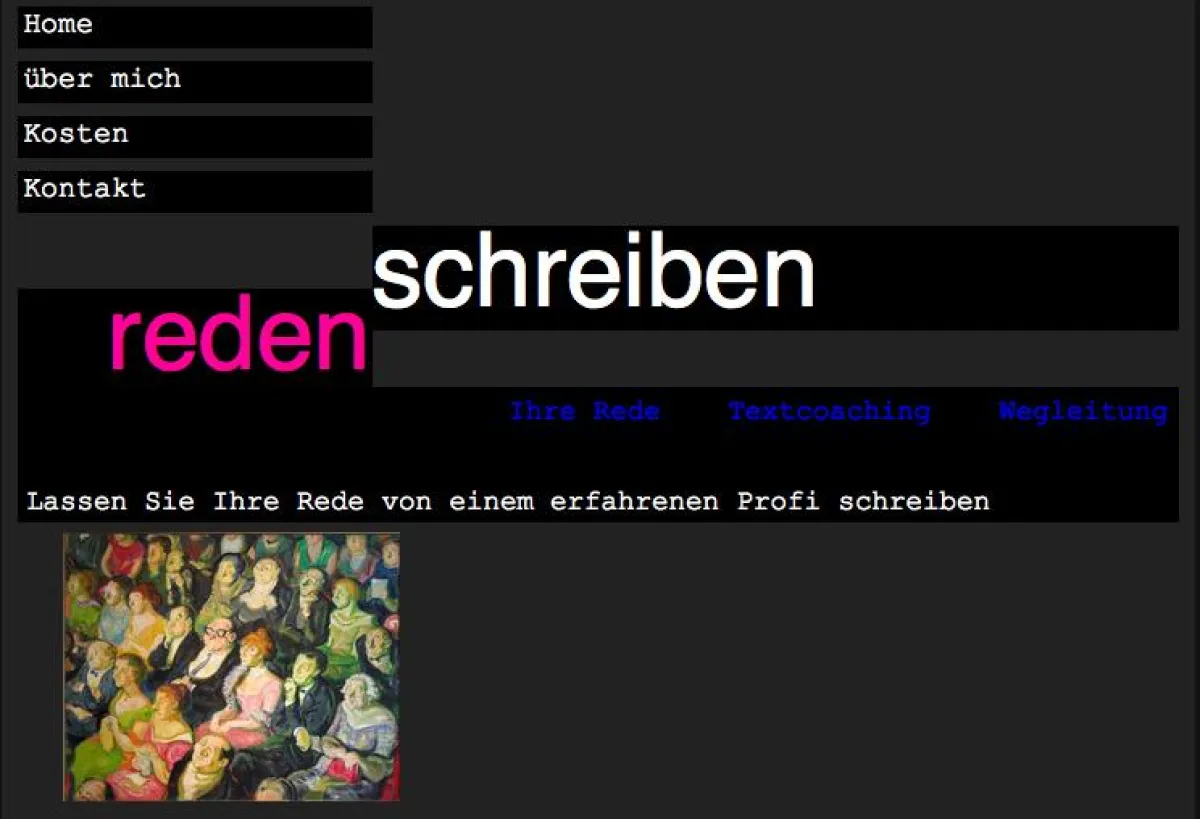 Weitere Infos bei: www.reden-schreiben.ch