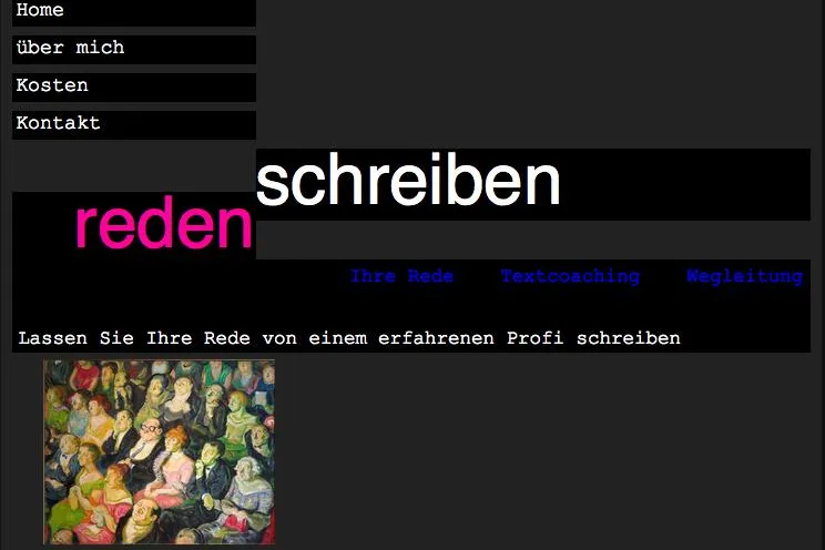 Bild: Redenschreiben für sehr hohe Ansprüche