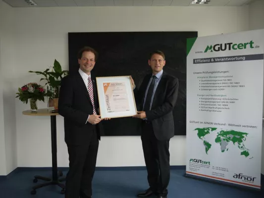 Bild: Energiemanagement der ArcelorMittal Hamburg GmbH nach ISO 50001 zertifiziert
