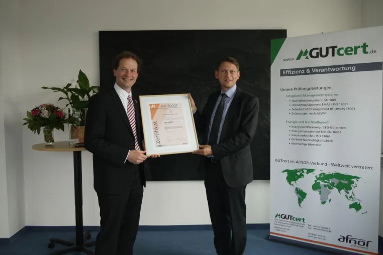 Bild: Energiemanagement der ArcelorMittal Hamburg GmbH nach ISO 50001 zertifiziert