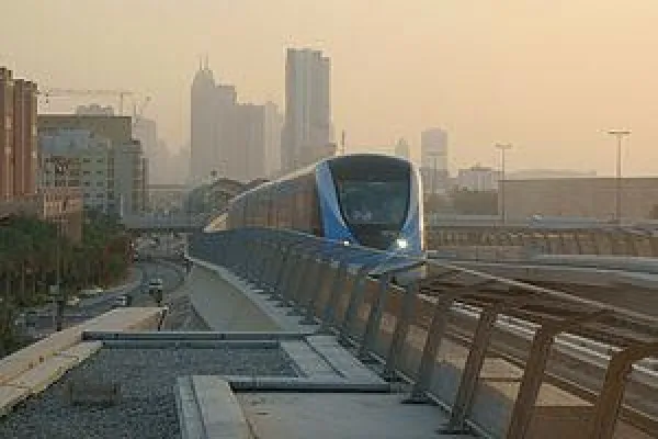 Bild: Dubai Metro: die Grüne Linie soll im September 2011 eröffnet werden