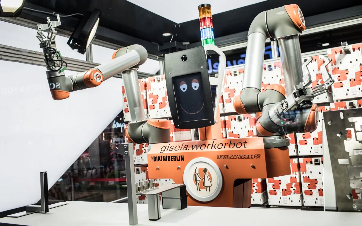 Gisela Workerbot (© pi4 robotics GmbH)