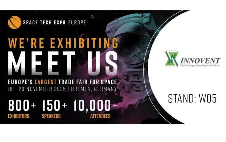 Bild: INNOVENT e.V. und MATESY GmbH präsentieren Hightech-Lösungen auf der Space Tech Expo Europe 2025 in Bremen