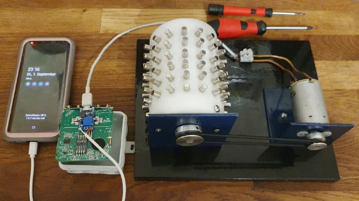 Magnetmotor Freie Energie Generator Muammer Yildiz 3D Modell DIY