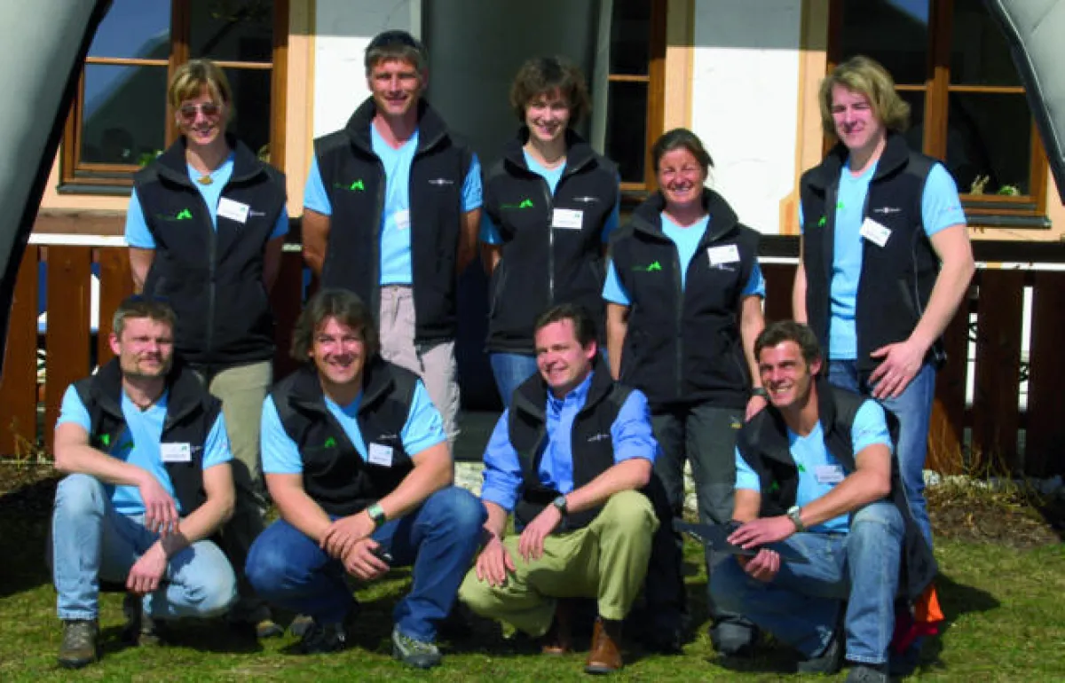 Markus Ried und sein Team