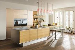 Bild: Küchentrends LivingKitchen 2015: Holz begeisterte Designliebhaber