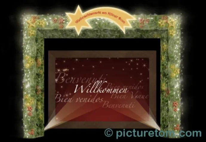 Bild: Auf dem Weihnachtsmarkt am Kölner Dom ist Qualität Programm