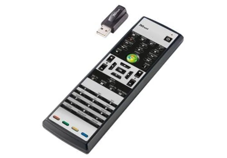 Bild: Mit dem Trust Wireless Vista Remote Control nimmt der Benutzer die Steuerung selbst in die Hand