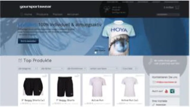 Bild: yoursportswear geht mit Online-Shop für individuelle Laufbekleidung an den Start