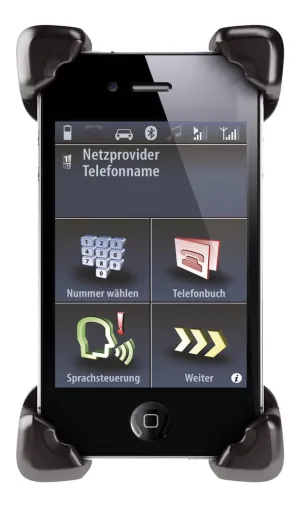 Bild: Smarte Verbindung - BURY zeigt auf der AMICOM App-gesteuerte Freisprecheinrichtung für Smartphones