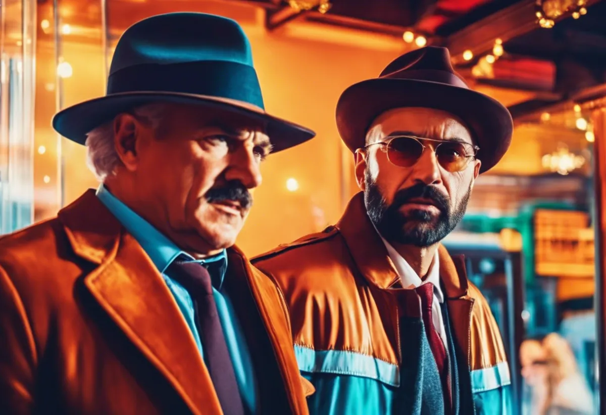 Privatdetektive auf dem Weg zum Vermieter (© Brillstein Security Group)