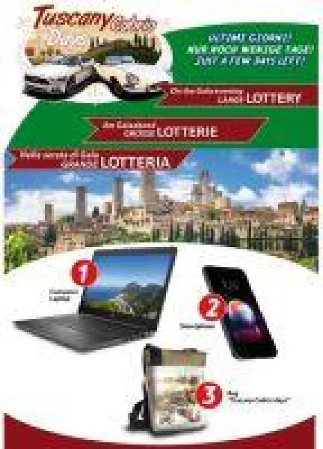 Einzigartige Tombola am Galaabend unserer Events