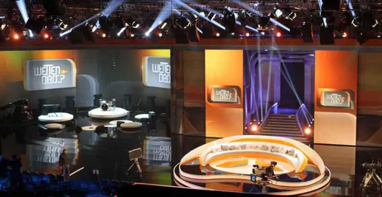Neue „Wetten, dass..?“-Staffel mit Rigging von Aventem Bild: Neue „Wetten, dass..?“-Staffel mit Rigging von Aventem