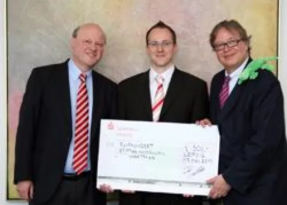 Bild: Die WOGETRA unterstütz die Stiftung Kinderklinik Leipzig – Spendenübergabe WOGETRA