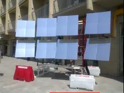 Bild: Die Solarwand - die Avantgarde der Solarthermie