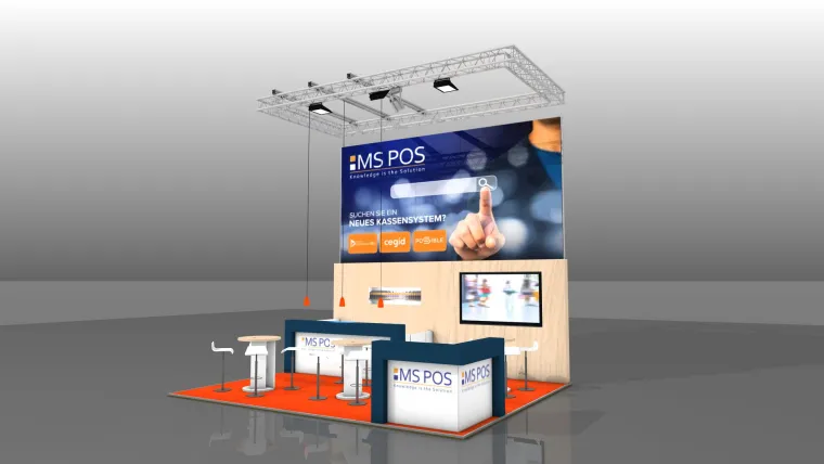 MS POS GmbH mit drei Kassensystemen auf der EuroCIS 2022 Bild: MS POS GmbH mit drei Kassensystemen auf der EuroCIS 2022