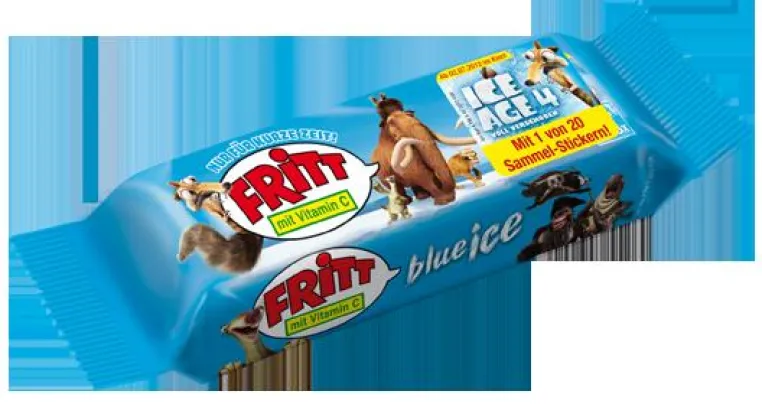 ICE AGE 4-Starbesetzung für FRITT Kaubonbons Bild: ICE AGE 4-Starbesetzung für FRITT Kaubonbons