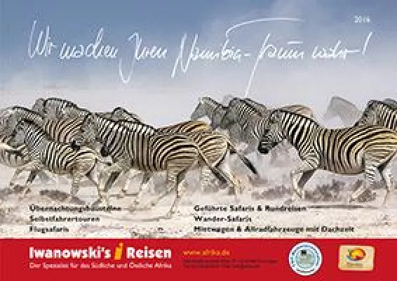 Bild: Iwanowski’s Reisen: Neuer Namibia Katalog 2016 erschienen