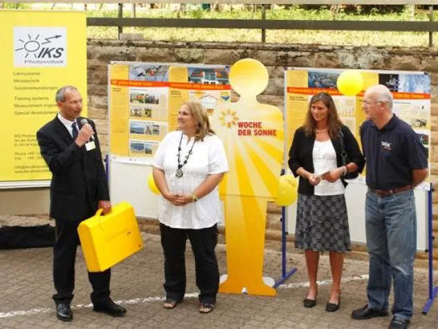 BBS Bad Dürkheim gewinnt bei bundesweiter Schulaktion 'Experimentieren mit Sonnenenergie' Bild: BBS Bad Dürkheim gewinnt bei bundesweiter Schulaktion 'Experimentieren mit Sonnenenergie'