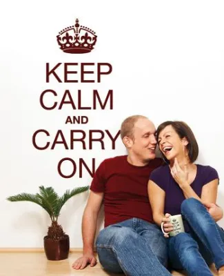Bild: “Keep Calm And Carry On”