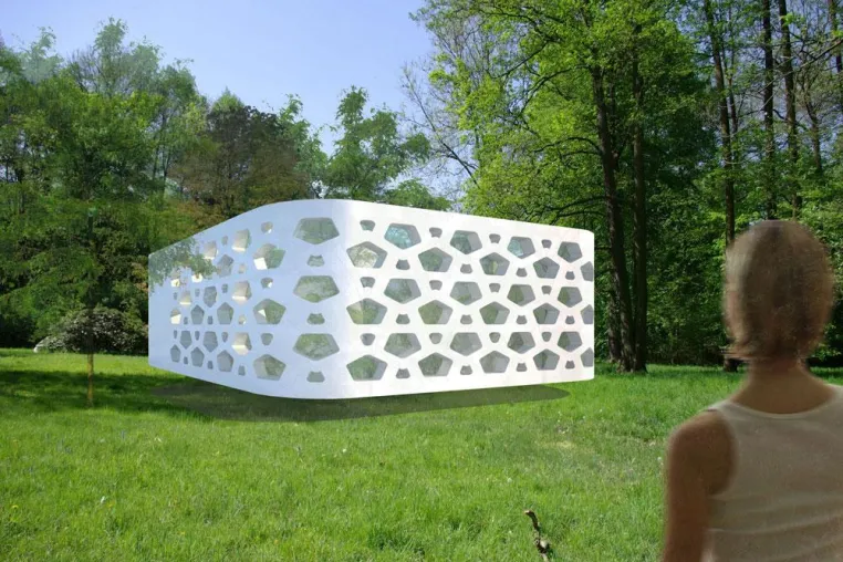 Mobiles Spa zu Temporären Aufstellung Bild: Mobiles Spa zu Temporären Aufstellung