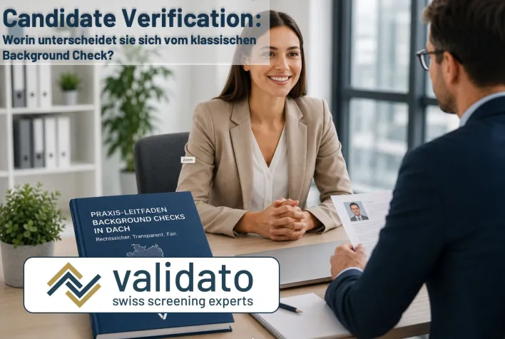 Candidate Verification: Worin unterscheidet sie sich vom klassischen Background Check? Bild: Candidate Verification: Worin unterscheidet sie sich vom klassischen Background Check?