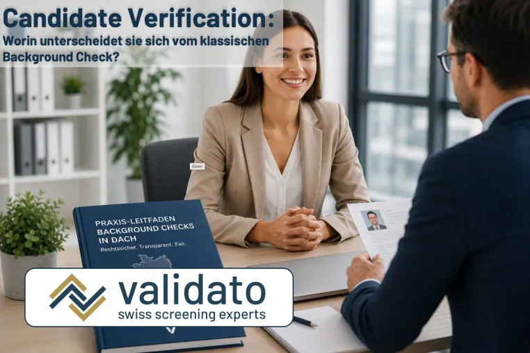Bild:  Candidate Verification: Worin unterscheidet sie sich vom klassischen Background Check?
