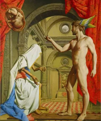 Bild: Ausstellungseröffnung in der Galerie Schwind Leipzig Michael Triegel - Neue Bilder