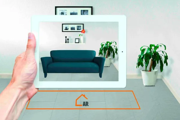 Bild: materialo®AR – Revolutionäre Technologie auf den Herbsteinrichtungsmessen