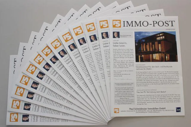 Bild: PS IMMO-POST: erste Ausgabe der Kundenzeitschrift neu erschienen