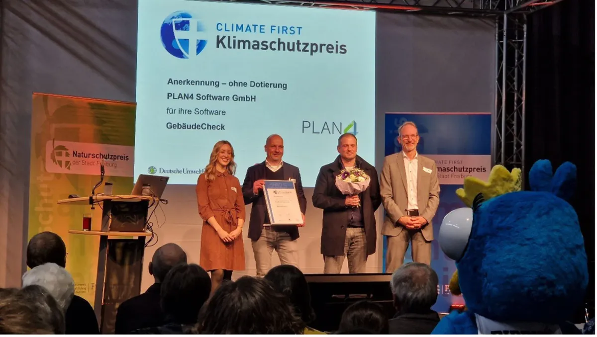 PLAN4 erhält Klima-Anerkennung. (© PLAN4)