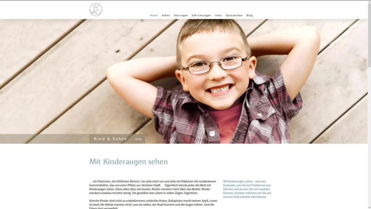 Das neue Elternportal www.kindundsehen.de ist online