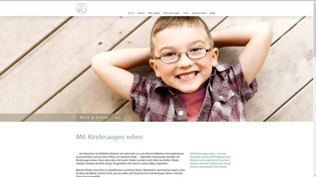 Bild: Jetzt online: www.kindundsehen.de