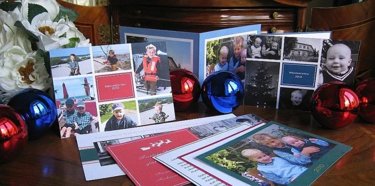 Bild: Die neue Kollektion der klassisch-eleganten DRUCKATEUR Weihnachtskarten 2010 ist da.