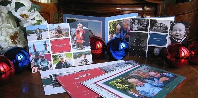Bild: Die neue Kollektion der klassisch-eleganten DRUCKATEUR Weihnachtskarten 2010 ist da.