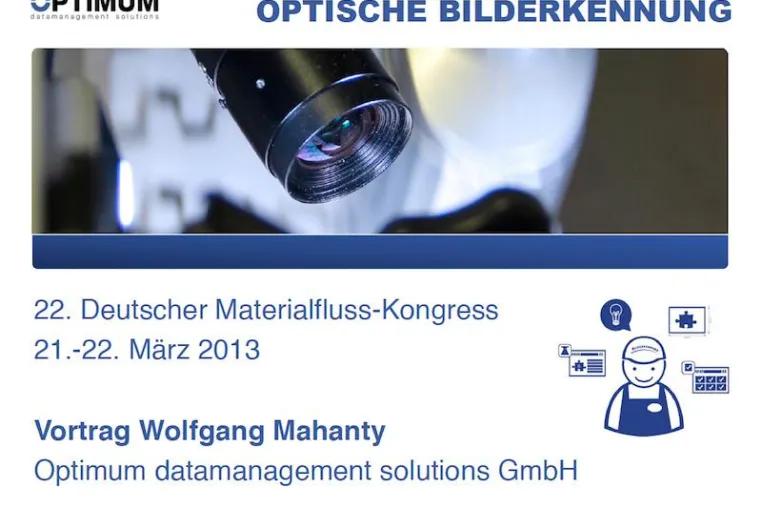 Bild: Optische Verpackungskontrolle beim 22. Deutschen Materialfluss-Kongress