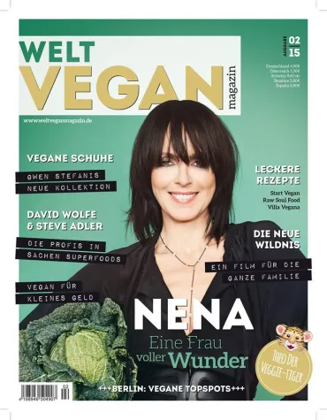 Sängerin Nena spricht mit Welt Vegan Magazin Bild: Sängerin Nena spricht mit Welt Vegan Magazin
