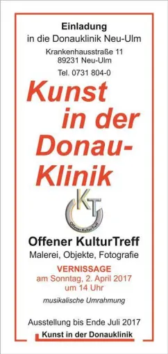 Bild: Offener KulturTreff in der Donauklinik Neu-Ulm zu Gast
