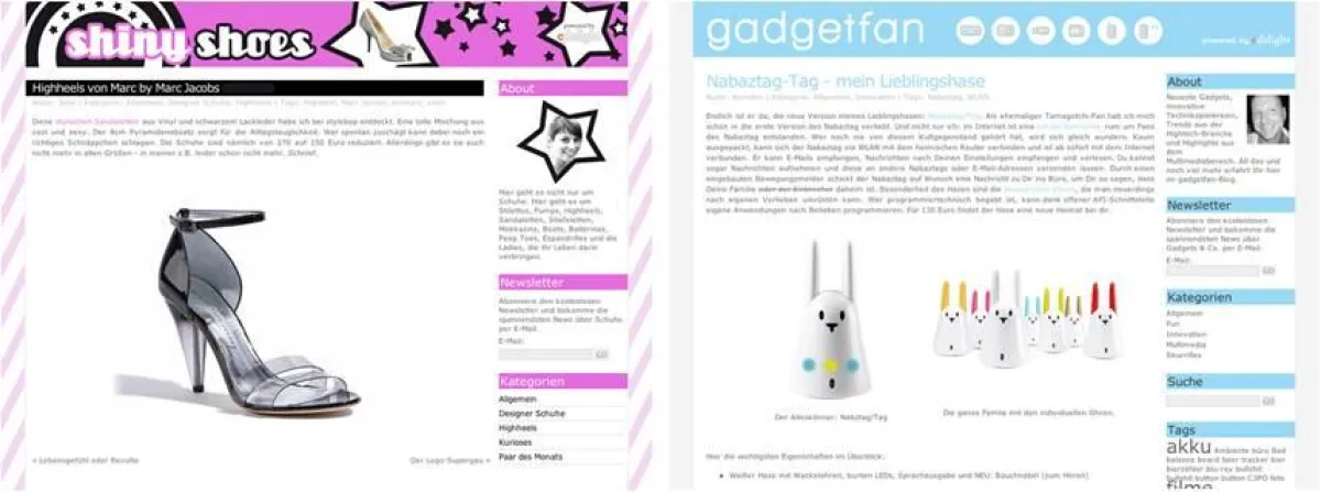 Neue Trend-Blogs auf edelight.de