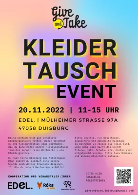 Bild: giveandtake Kleidertauschevent