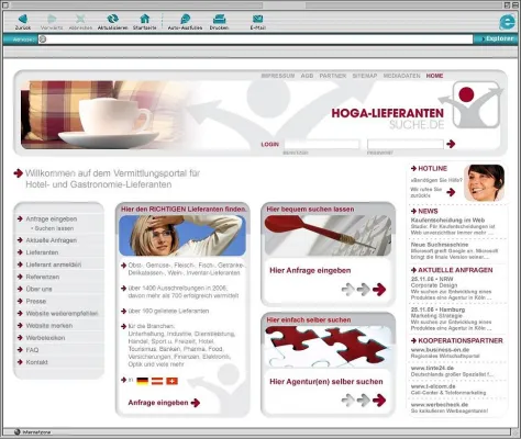 Bild: Nicht suchen, sondern finden: Neues Ausschreibungsportal HOGA-Lieferanten-Suche.de hilft bei der Anbieterwahl